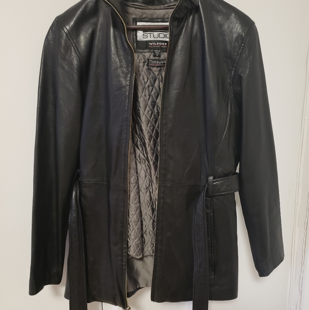 Leather Coat